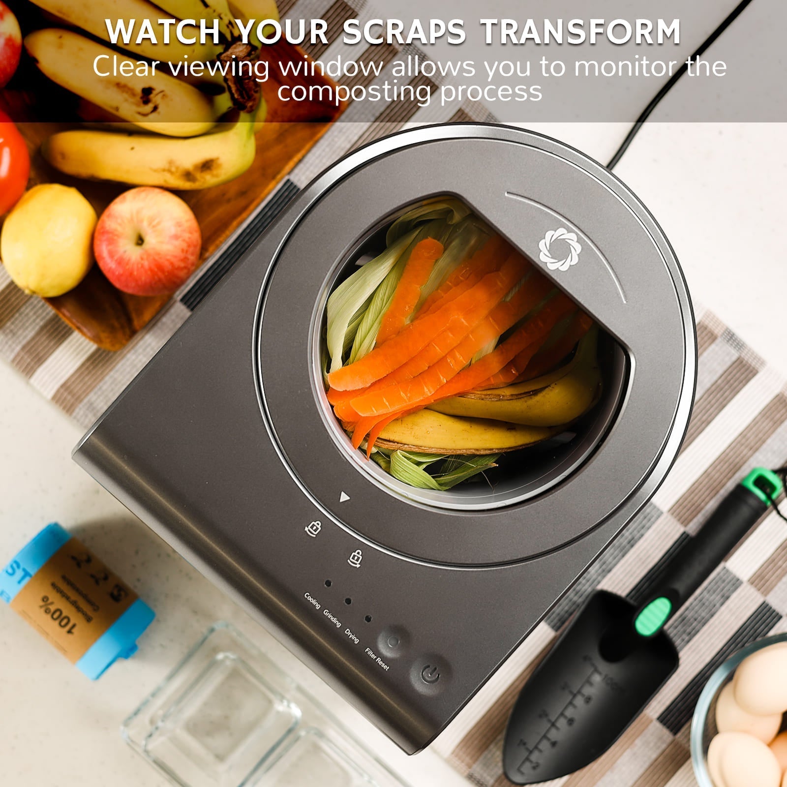 Revive Electric Kitchen Composter, Visual Version - Tampa Home & Garden Store