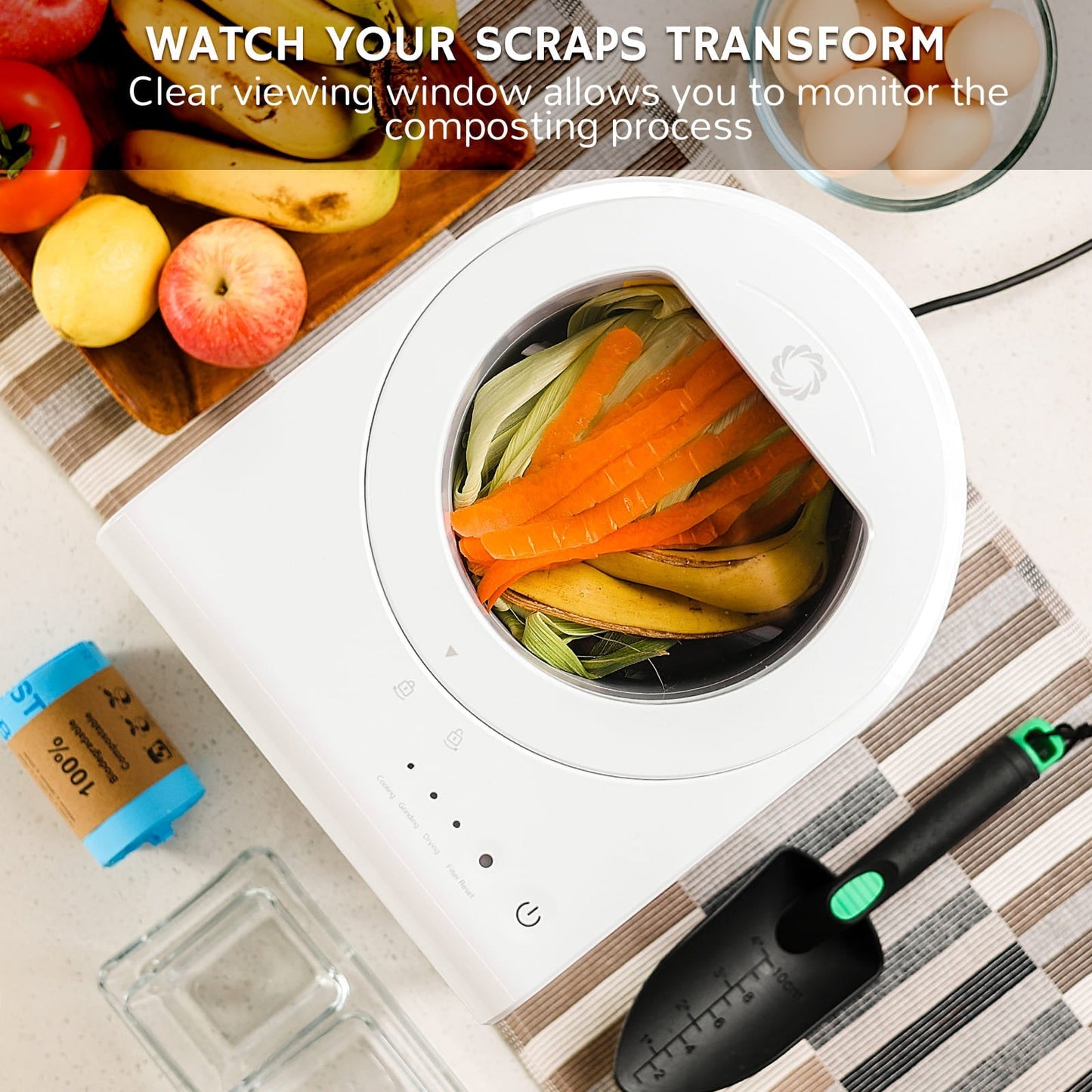 Revive Electric Kitchen Composter, Visual Version - Tampa Home & Garden Store