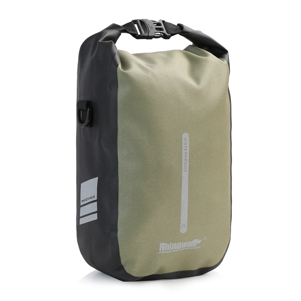 Rhinowalk 4L Waterproof Fork Bag Rack Bag Shoulder Bag for E-Scooter, Bike - Tampa Home & Garden Store