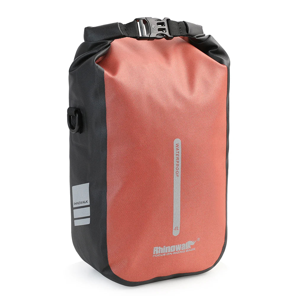 Rhinowalk 4L Waterproof Fork Bag Rack Bag Shoulder Bag for E-Scooter, Bike - Tampa Home & Garden Store