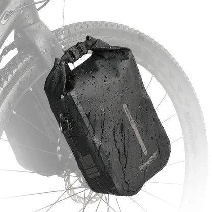 Rhinowalk 4L Waterproof Fork Bag Rack Bag Shoulder Bag for E-Scooter, Bike - Tampa Home & Garden Store