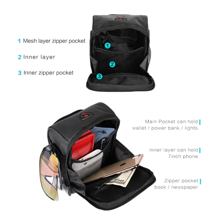 Rhinowalk Bicycle Front Handlebar Bag Multifunctional Waterproof Phone Bag TF910 - Tampa Home & Garden Store