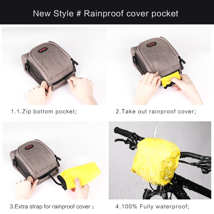 Rhinowalk Bicycle Front Handlebar Bag Multifunctional Waterproof Phone Bag TF910 - Tampa Home & Garden Store