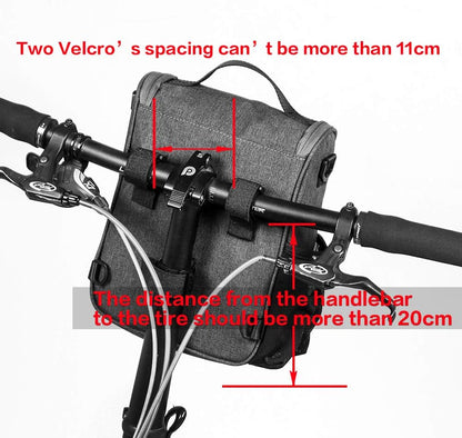 Rhinowalk Bike Front Handlebar Bag with Rain Cover- RK18995 5L - Tampa Home & Garden Store