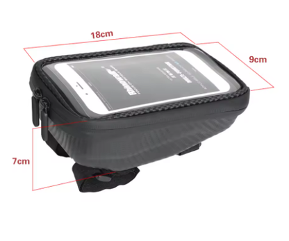 Rhinowalk Hard Shell Handle Bar Bike Phone Bag - Tampa Home & Garden Store