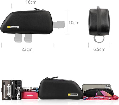Rhinowalk Top Tube Bag - Stable & Waterproof Professional Cycling Accessory K32 1.3L - Tampa Home & Garden Store