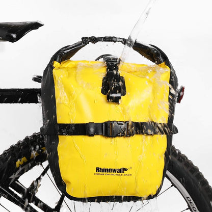 Rhinowalk Waterproof Bike Pannier Bag for Bicycle Cargo Rack Saddle Bag Shoulder Bag Laptop Pannier Rack-RK19663 20L - Tampa Home & Garden Store