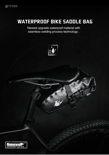 Rhinowalk Waterproof Bike Saddle Seat Bag 2.5L/4L-TF551-TF552 - Tampa Home & Garden Store