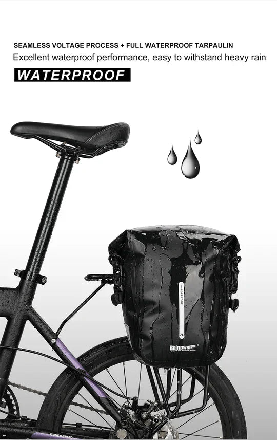 Rhinowalk Waterproof Pannier Rear Rack Bag-RK6202 7L - Tampa Home & Garden Store