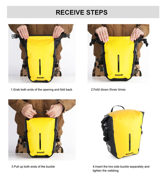 Rhinowalk Waterproof Pannier Rear Rack Bag-RK6202 7L - Tampa Home & Garden Store