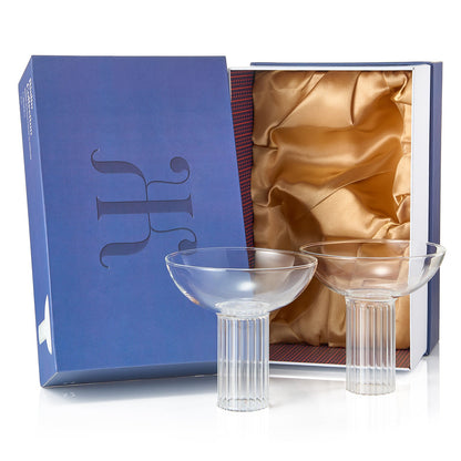 Rialto Champagne Coupe and Cocktail Set of 2