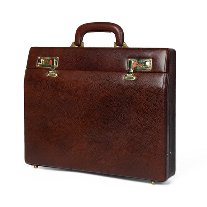 Rich Brown Office Suitcase - Tampa Home & Garden Store