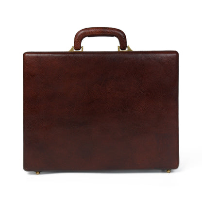 Rich Brown Office Suitcase - Tampa Home & Garden Store