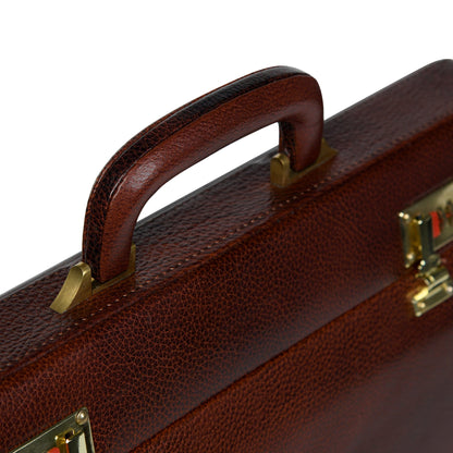Rich Brown Office Suitcase - Tampa Home & Garden Store