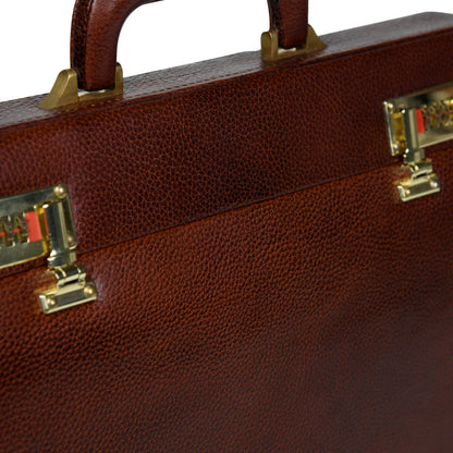 Rich Brown Office Suitcase - Tampa Home & Garden Store