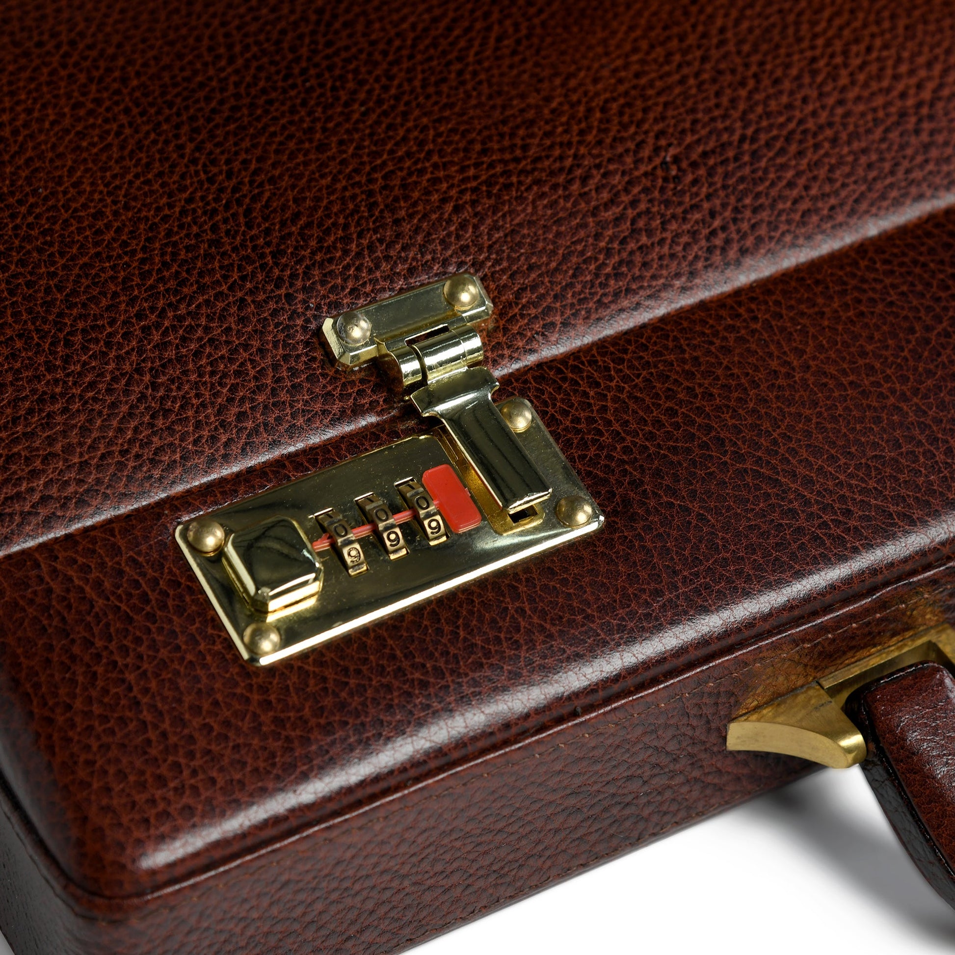 Rich Brown Office Suitcase - Tampa Home & Garden Store