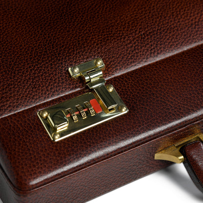 Rich Brown Office Suitcase - Tampa Home & Garden Store