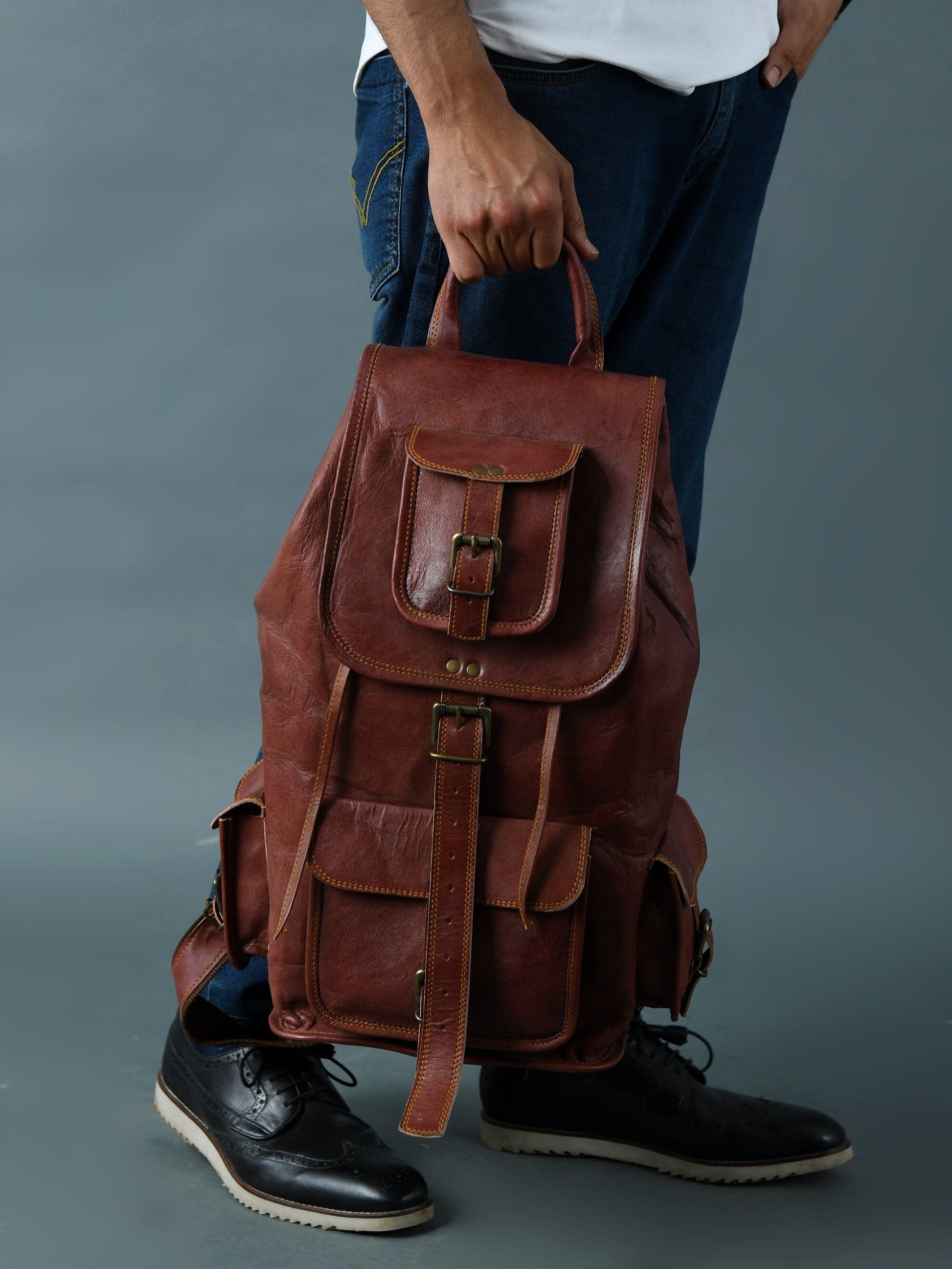 Rictus Hiking Backpack- Walnut Brown - Tampa Home & Garden Store