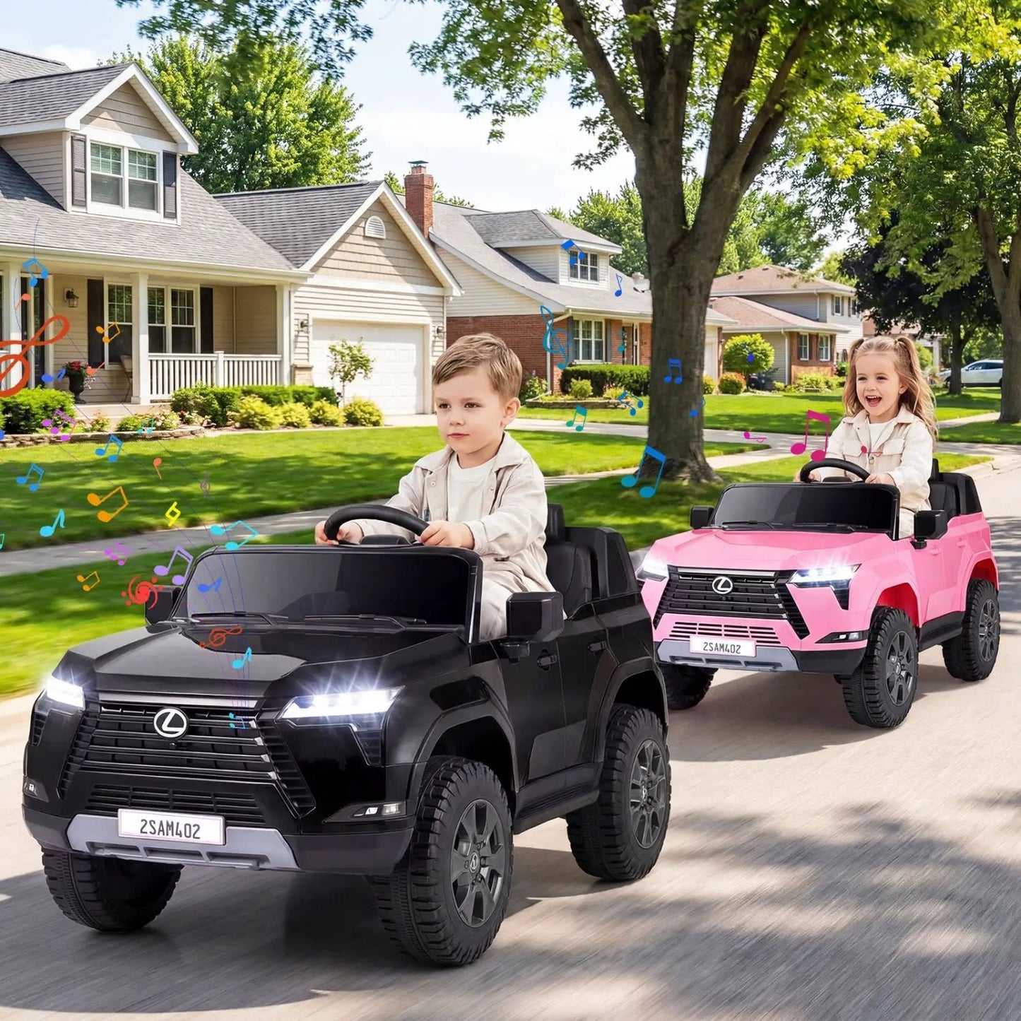 Ride On Car 24V 4WD Licensed Lexus GX550 Vehicle