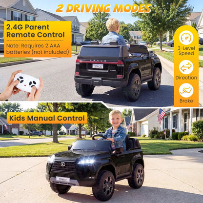 Ride On Car 24V 4WD Licensed Lexus GX550 Vehicle