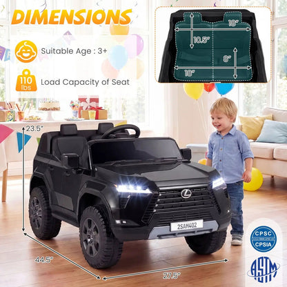 Ride On Car 24V 4WD Licensed Lexus GX550 Vehicle