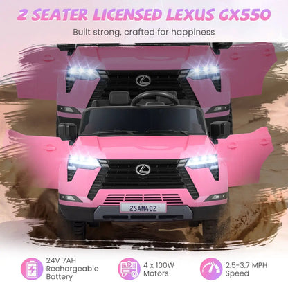 Ride On Car 24V 4WD Licensed Lexus GX550 Vehicle