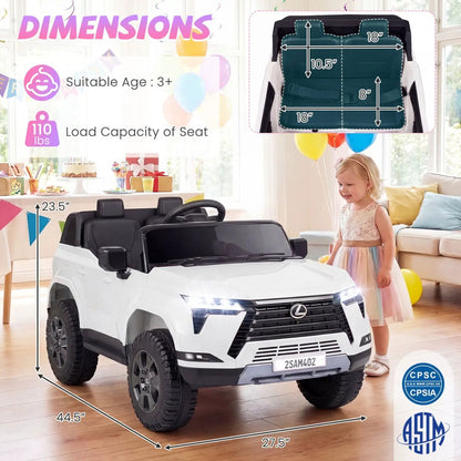 Ride On Car 24V 4WD Licensed Lexus GX550 Vehicle