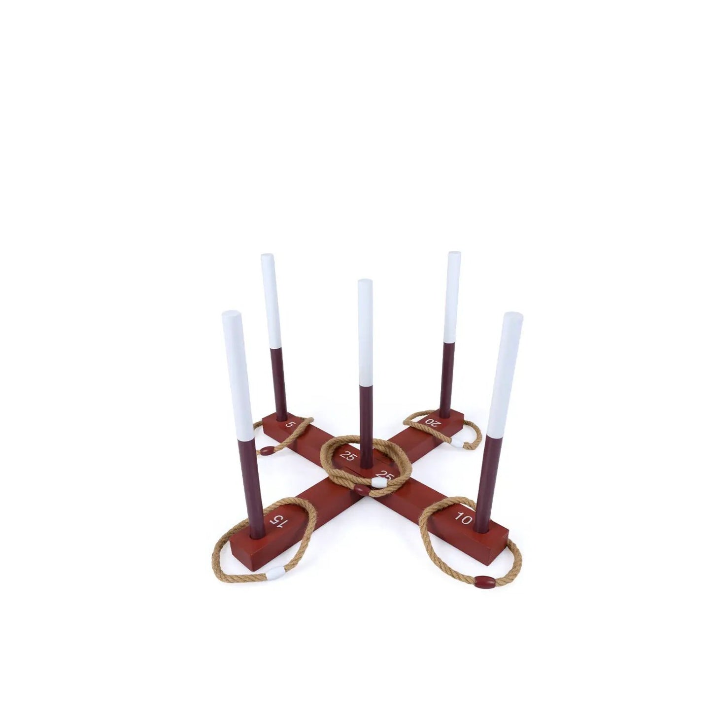 Ring Toss Game Set with Rope Rings and Bag