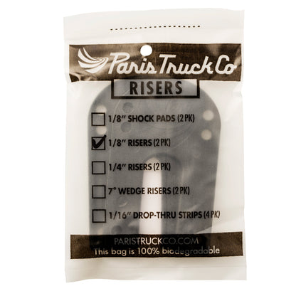 Riser Pads 1/8 in by Paris Truck Co (2PK) skateboard small parts on Tampa Home & Garden Store