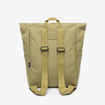 Roll Mini Backpack Cedar With Laptop Pocket by Lefrik USA cedar color backpack with side pocket on Tampa Home & Garden Store
