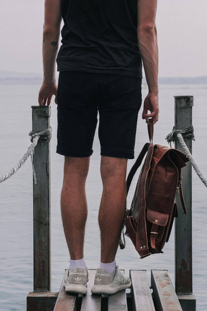 The Chavez Roll Top Backpack - Tampa Home & Garden Store