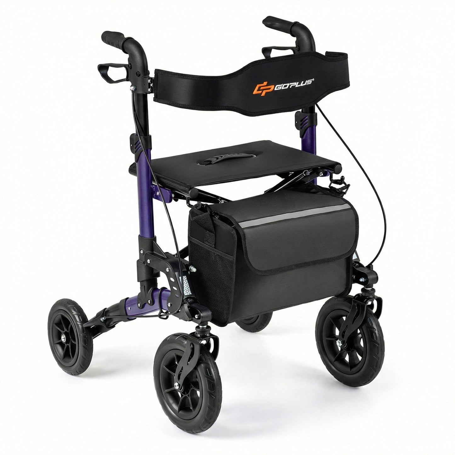 Rollator Walker for Seniors Folding Rolling Walker with Seat