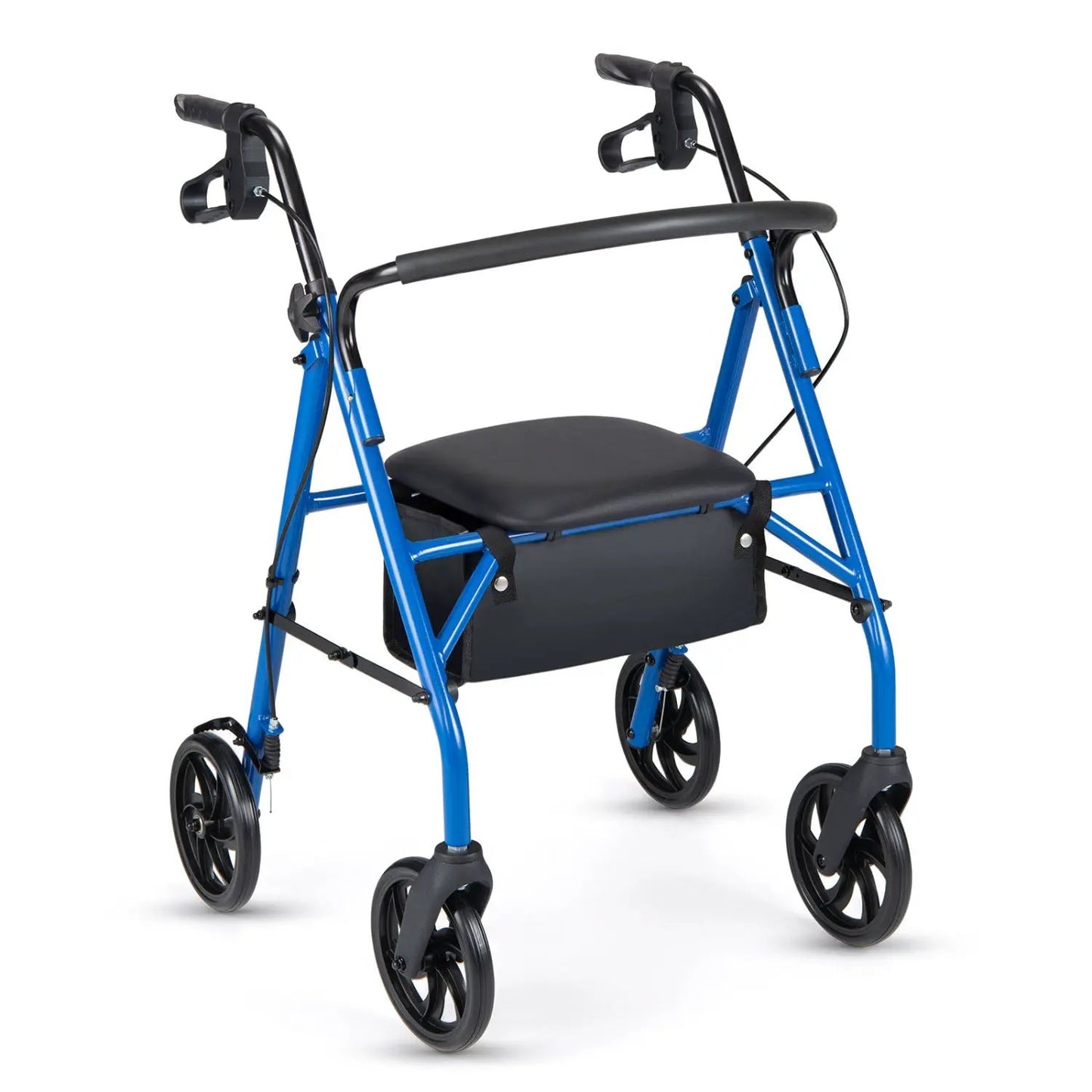 Rollator Walker with Seat and Adjustable Handles
