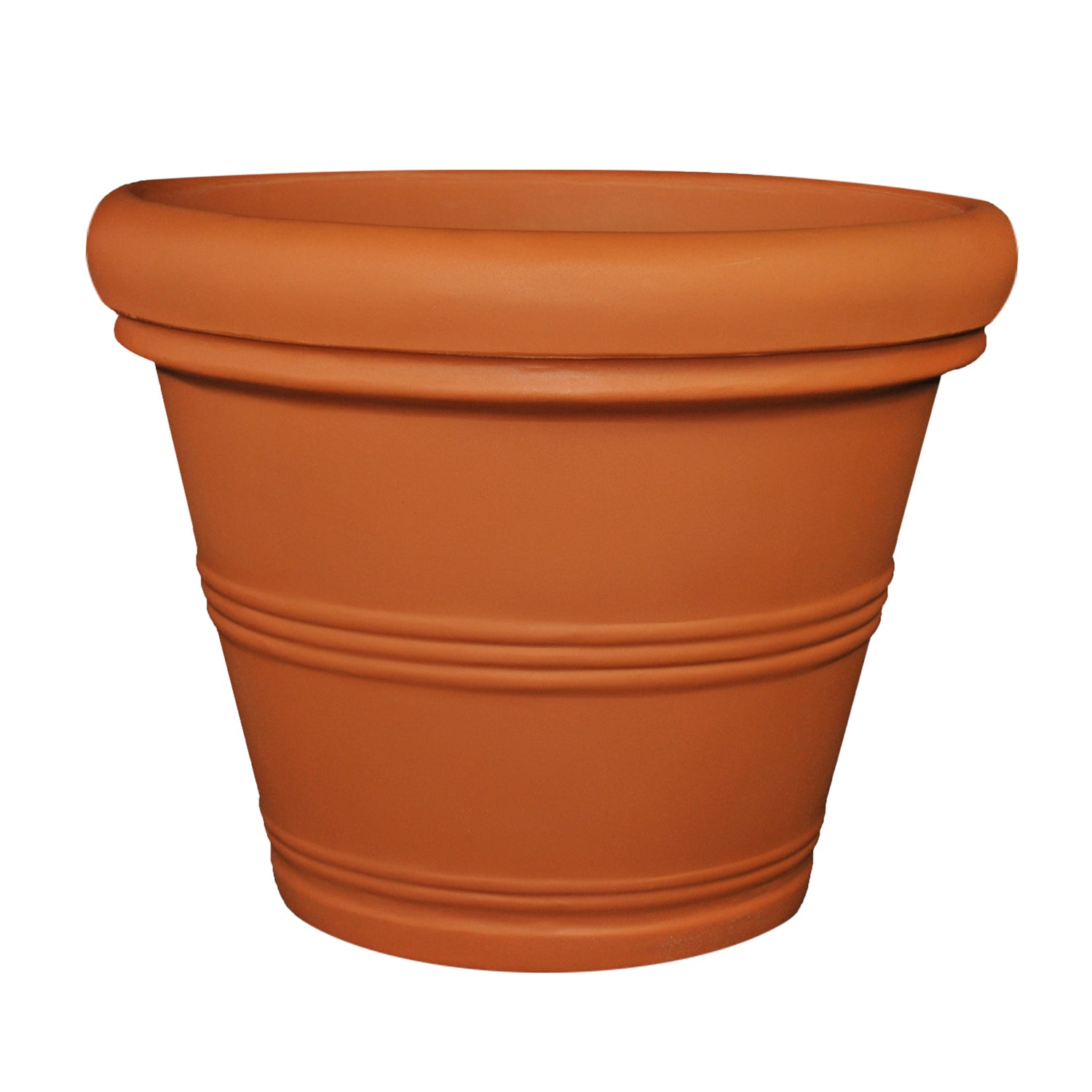 Rolled Rim Planter - Tampa Home & Garden Store
