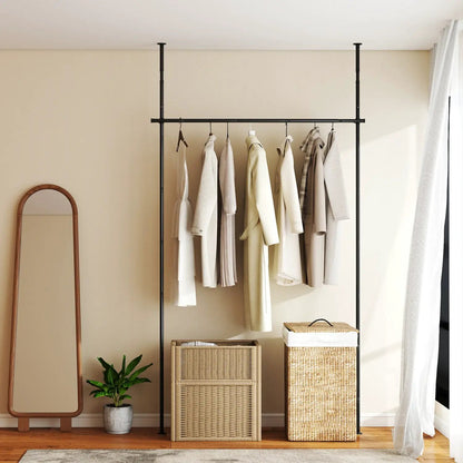 Room Divider Curtain Rod Adjustable Floor Ceiling