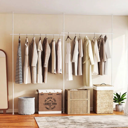 Room Divider Curtain Rod with Floor to Ceiling