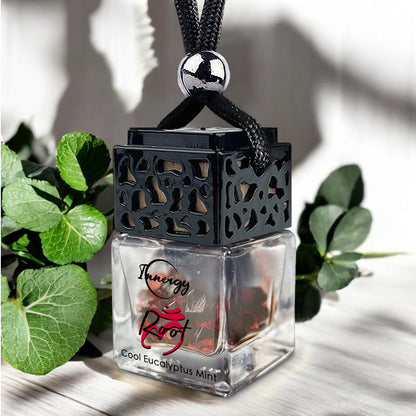 Root Chakra Crystal-Enhanced Oil Diffuser, Car Air Freshener, 8ml - Tampa Home & Garden Store