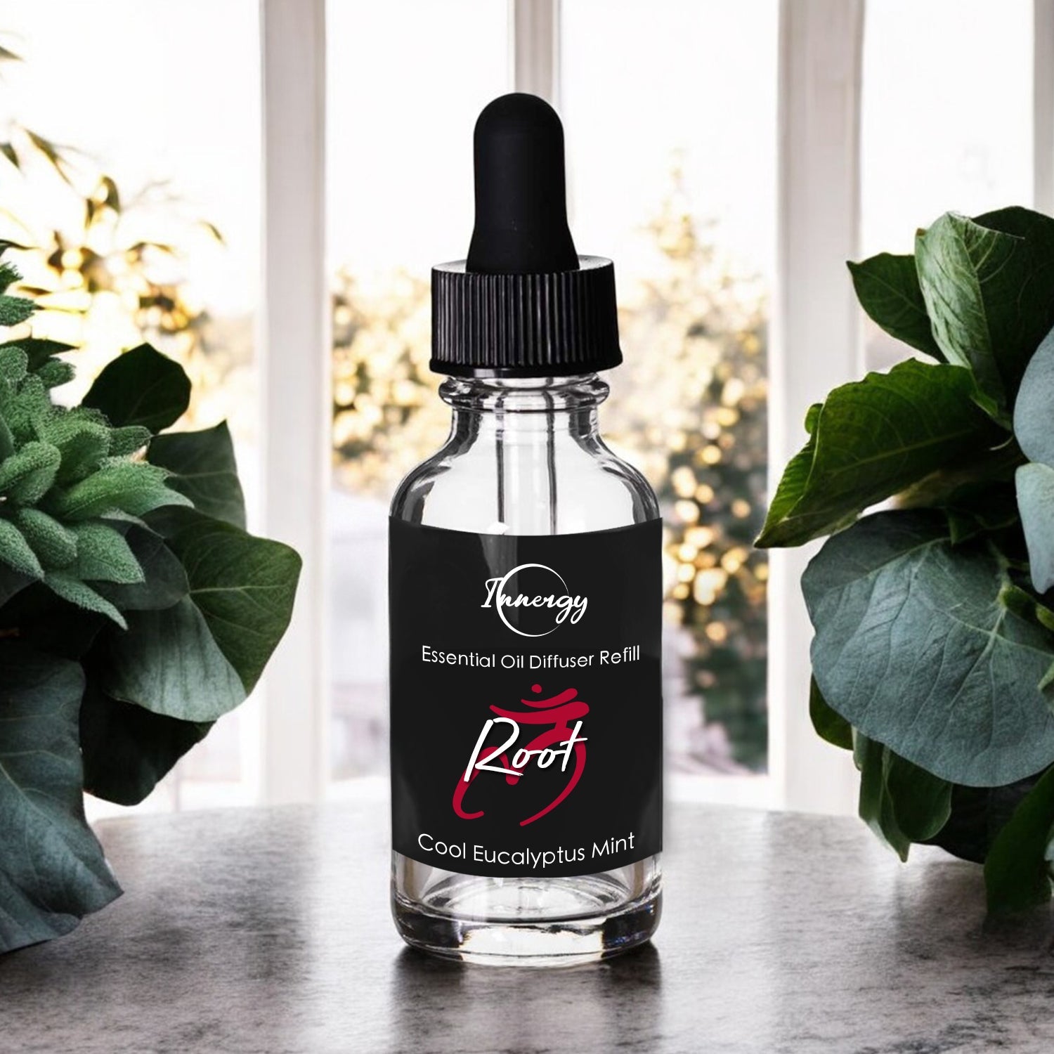 Root Chakra Crystal-Enhanced Oil Diffuser, Car Air Freshener, 8ml - Tampa Home & Garden Store