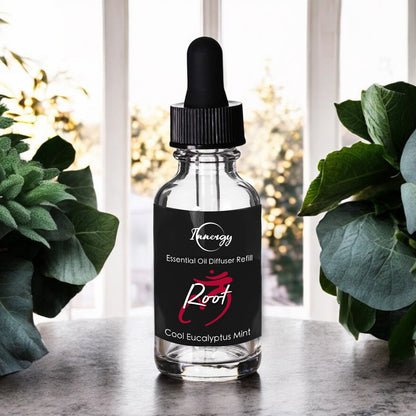 Root Chakra Crystal-Enhanced Oil Diffuser, Car Air Freshener, 8ml - Tampa Home & Garden Store