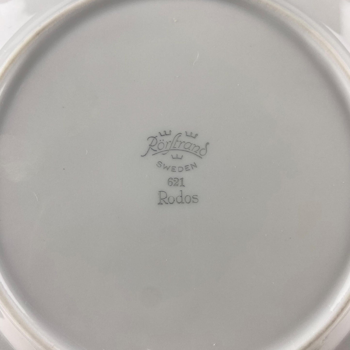 Rorstrand Rodos Espresso Dessert Modern Dish Set. 1900's Swedish Coffee Breakfast Set for 11. Leaf Motif. Dining Tea Room Table Decor. - Tampa Home & Garden Store