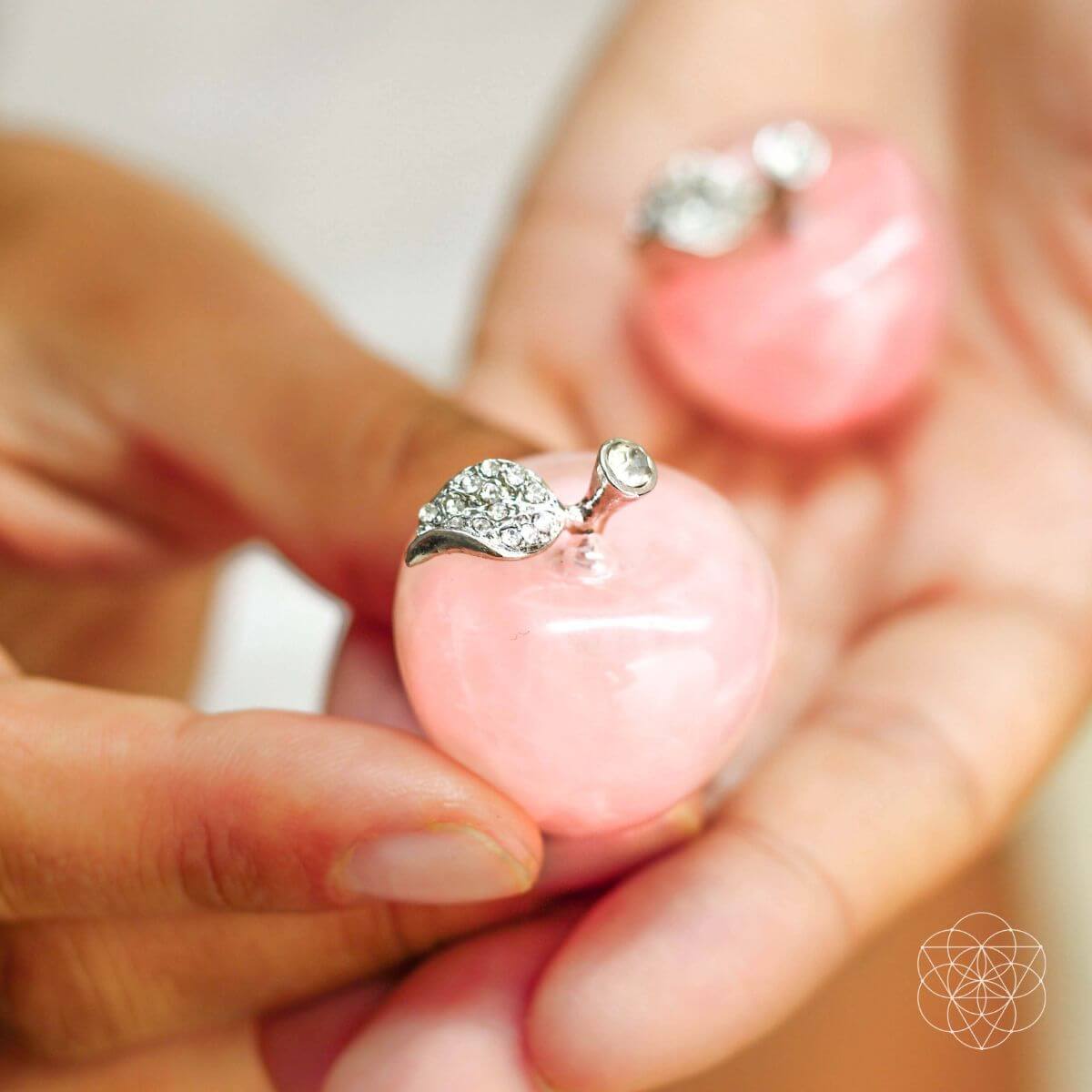 Rose Quartz Love Apples - Tampa Home & Garden Store