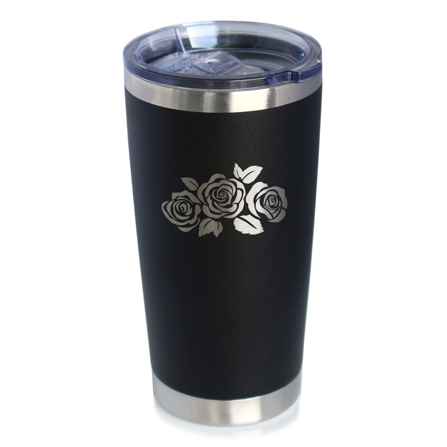 Roses - 20 oz Coffee Tumbler - Tampa soil911.com