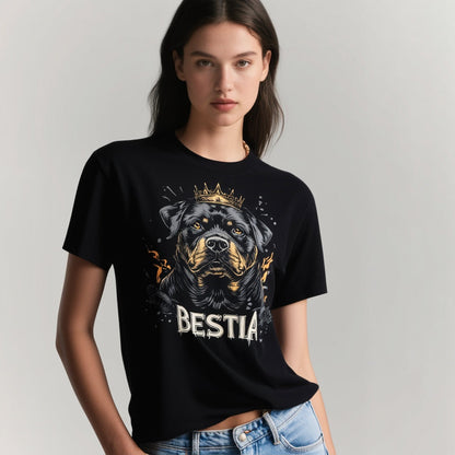 Rottweiler T-shirt Black - Tampa Home & Garden Store