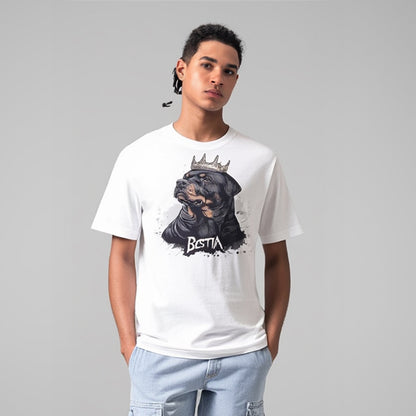 Rottweiler T-shirt White - Tampa Home & Garden Store