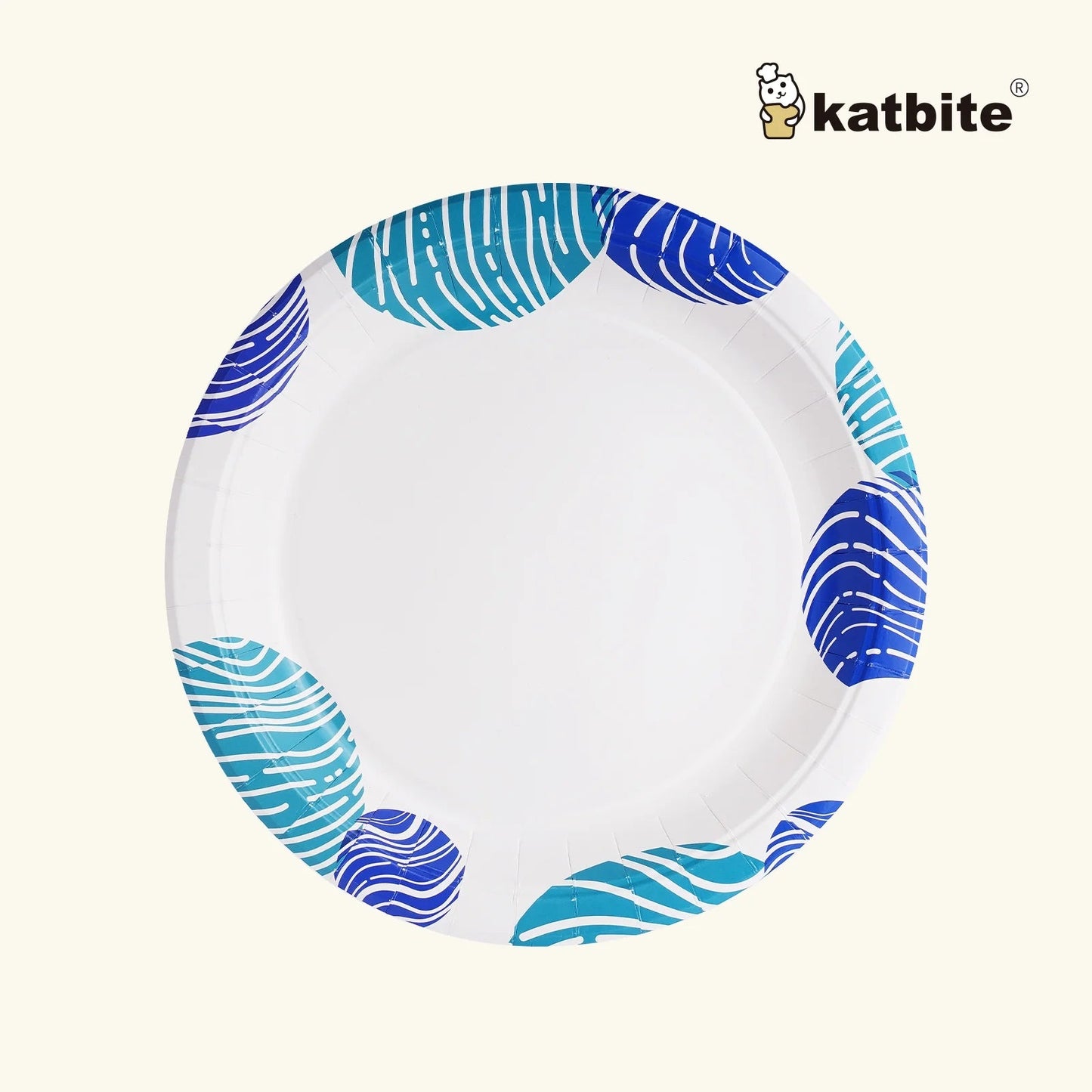 Round 9-Inch Biodegradable Compostable Paper Plates – 50 Count - Tampa Home & Garden Store