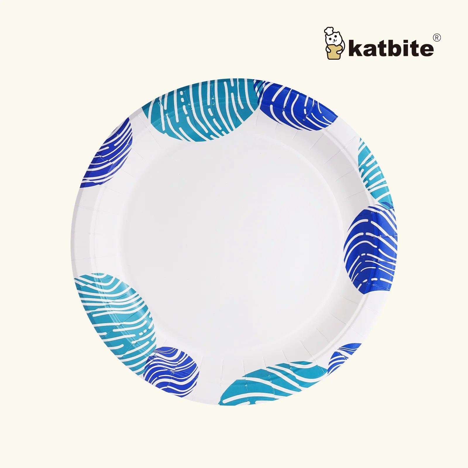 Round 9-Inch Biodegradable Compostable Paper Plates – 50 Count - Tampa Home & Garden Store