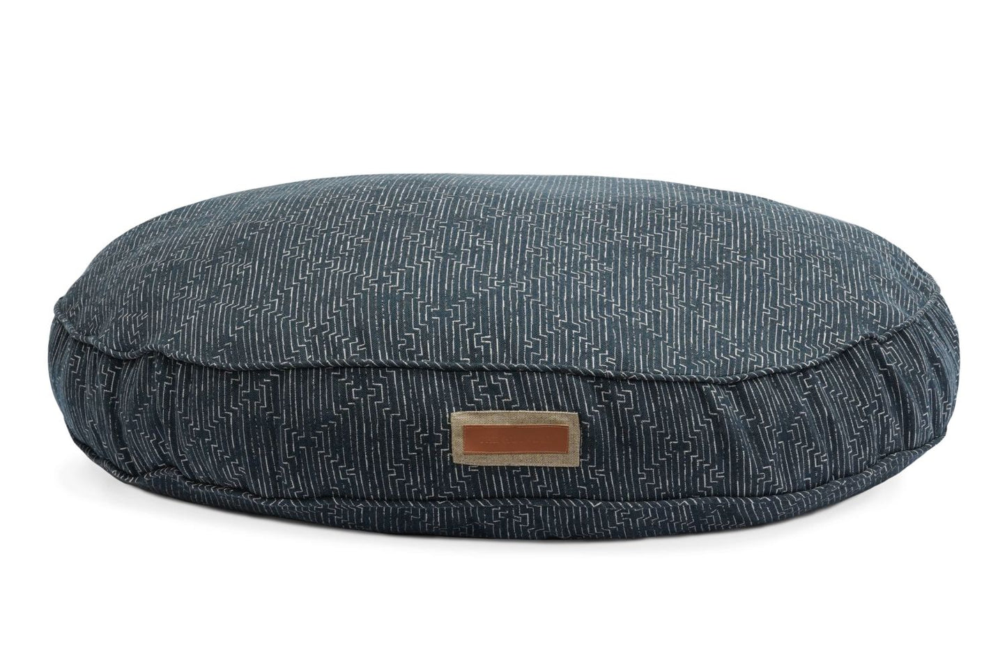 Round Pet Bed in Midnight Malamute - Tampa Home & Garden Store