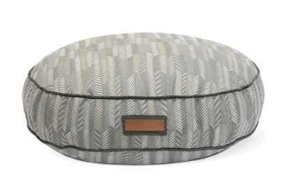 Round Pet Bed in Muttly Merle - Tampa Home & Garden Store