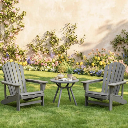 Round Patio Storage Side Table for Poolside