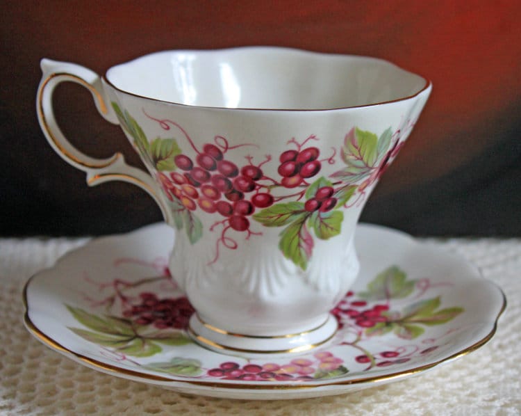 Royal Albert Cup and Saucer. Old Country Motif Coffee or Tea Set. Made in England. Replacements. - Tampa Home & Garden Store